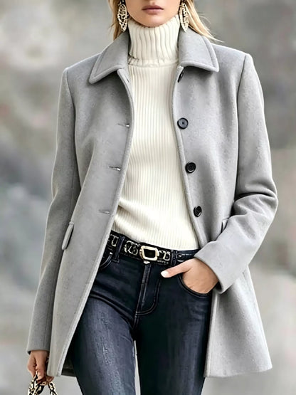 Button Up Longline Coat