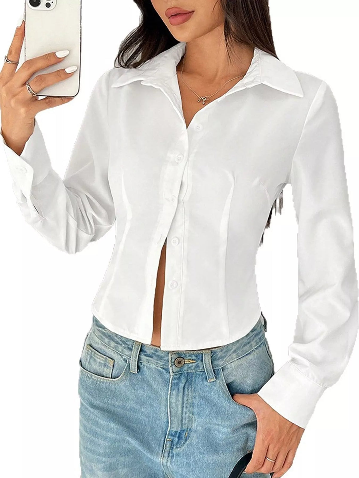 Slim-Fit Button-Down Shirt