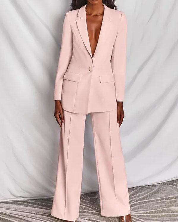 Clidress Lizzy Blazer and Pant Set Suit