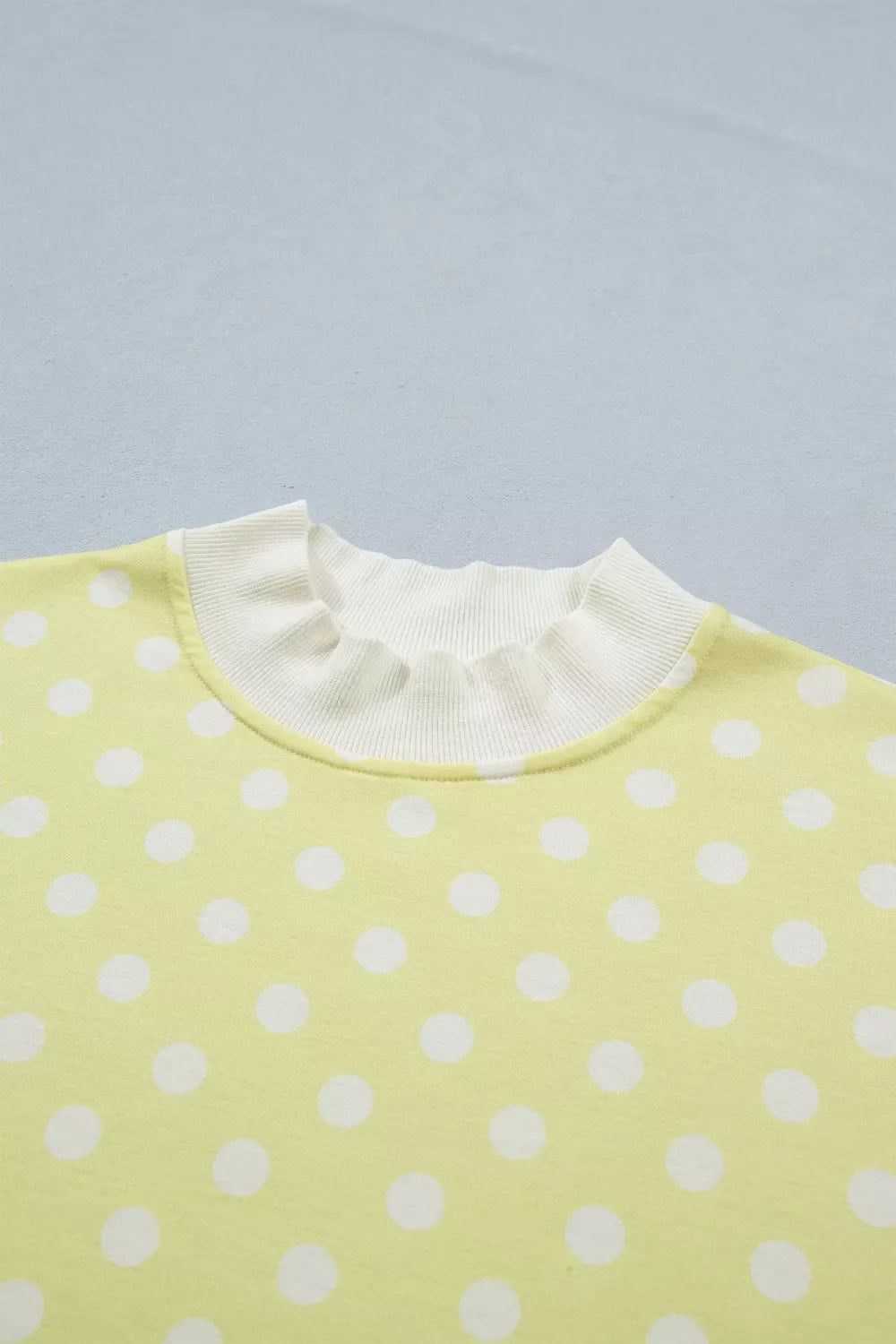 Polka Dot Short Sleeve Top and Shorts Set