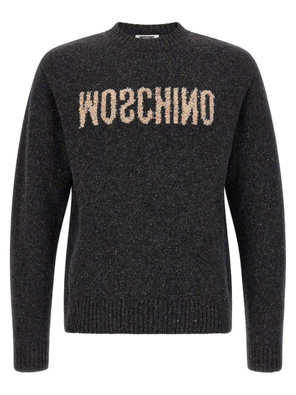 Moschino Mirrored Logo Sweater