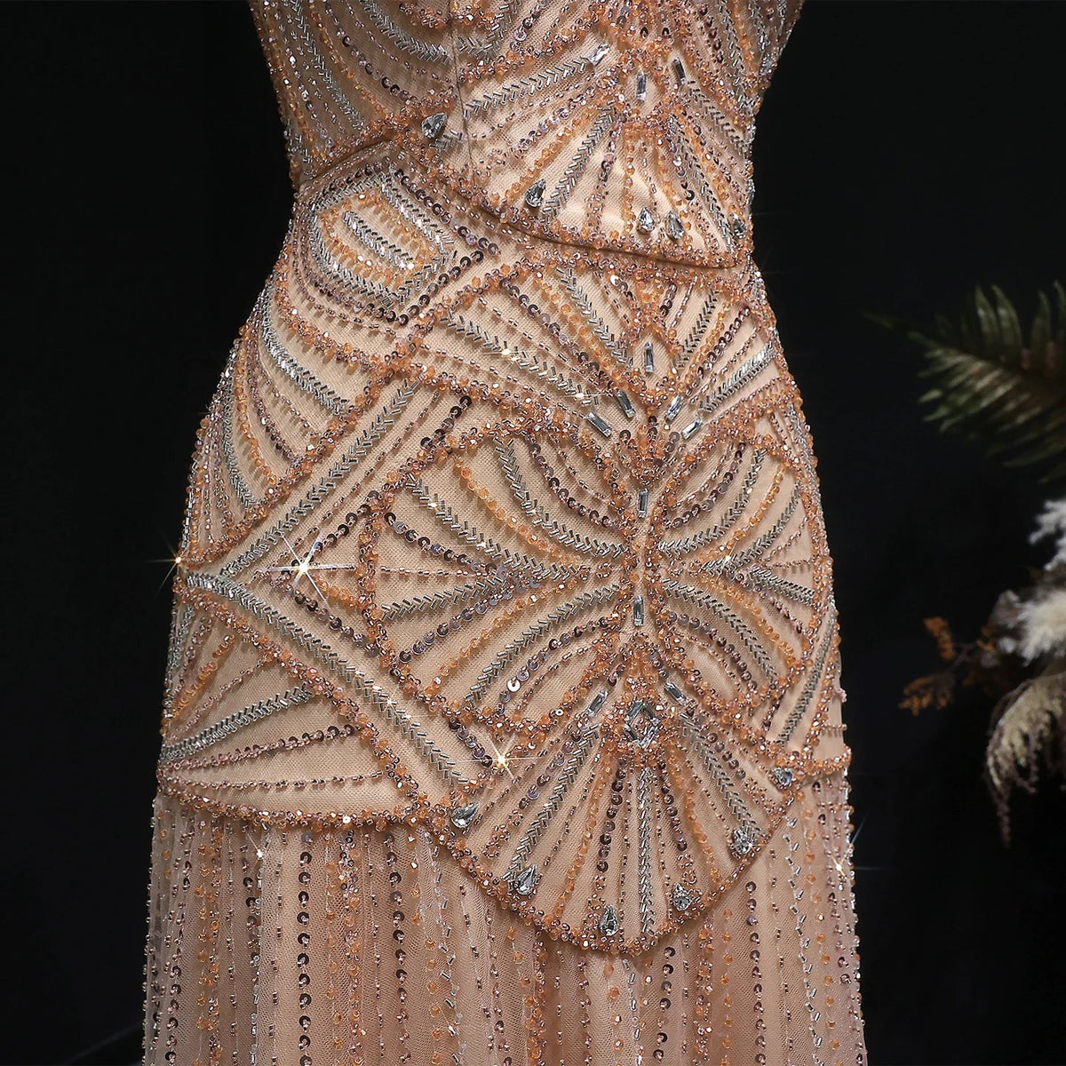 Ariadne Beaded Party Gown