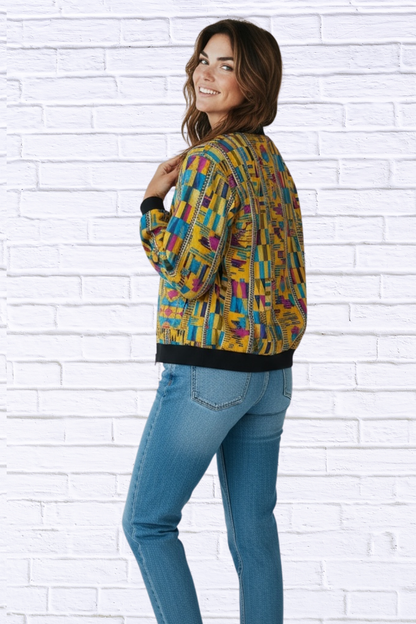 Maddy Traditional Bomber