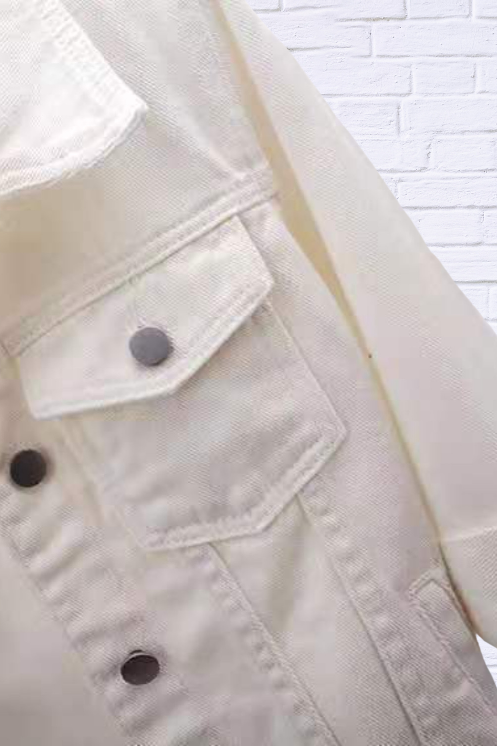 Full Size Cropped Denim Jacket Plus Size