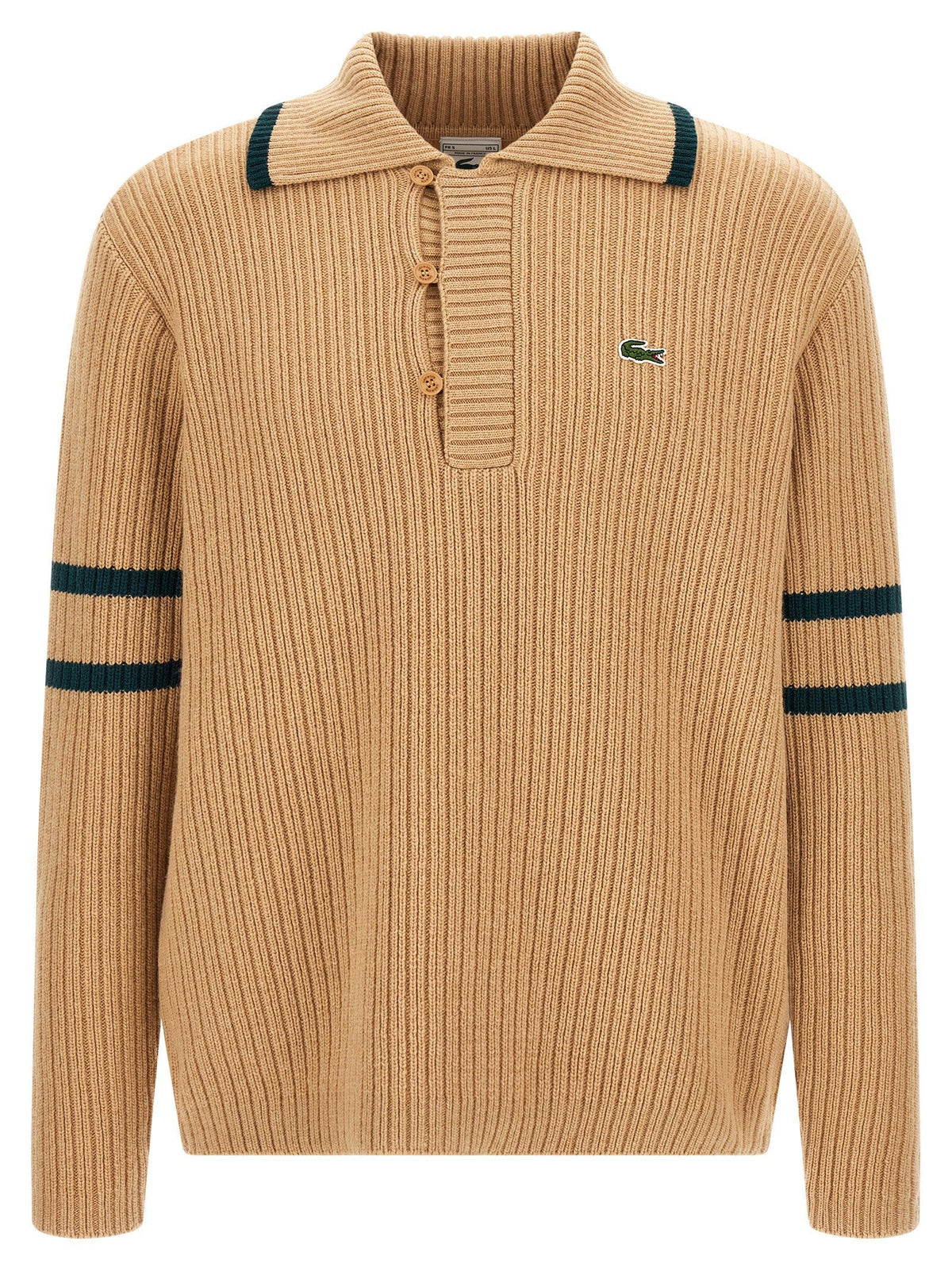 Lacoste Beige Archive Edition Sweater