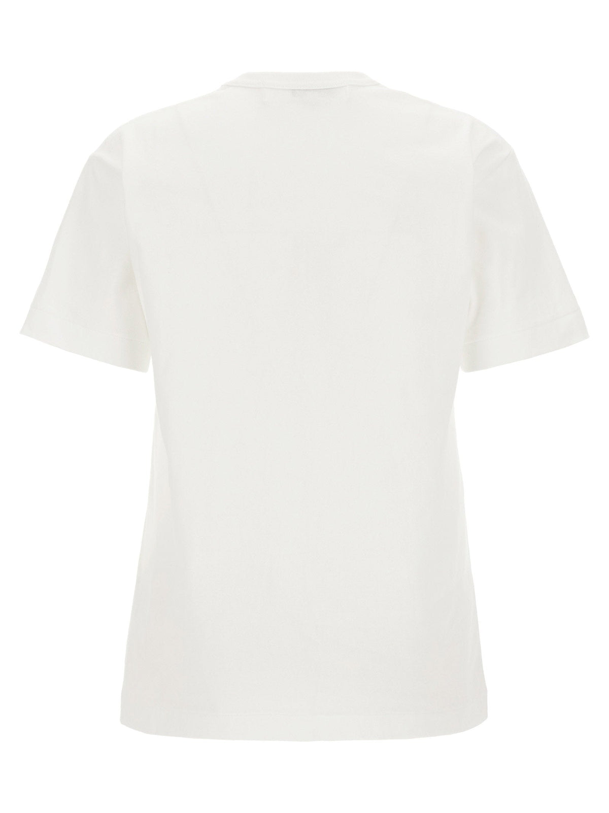 Comme Des Garçons Play White Double Heart Emblem T-shirt