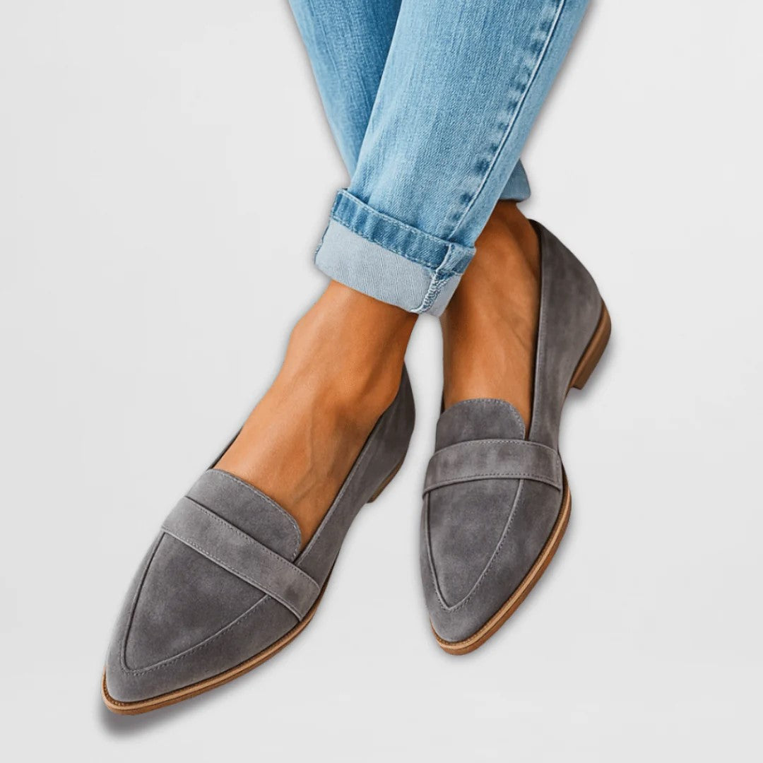 Audrey - Women's Slip-On Pointed Loafers