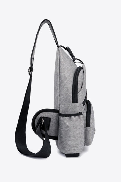 Buckle Oxford Sling Bag