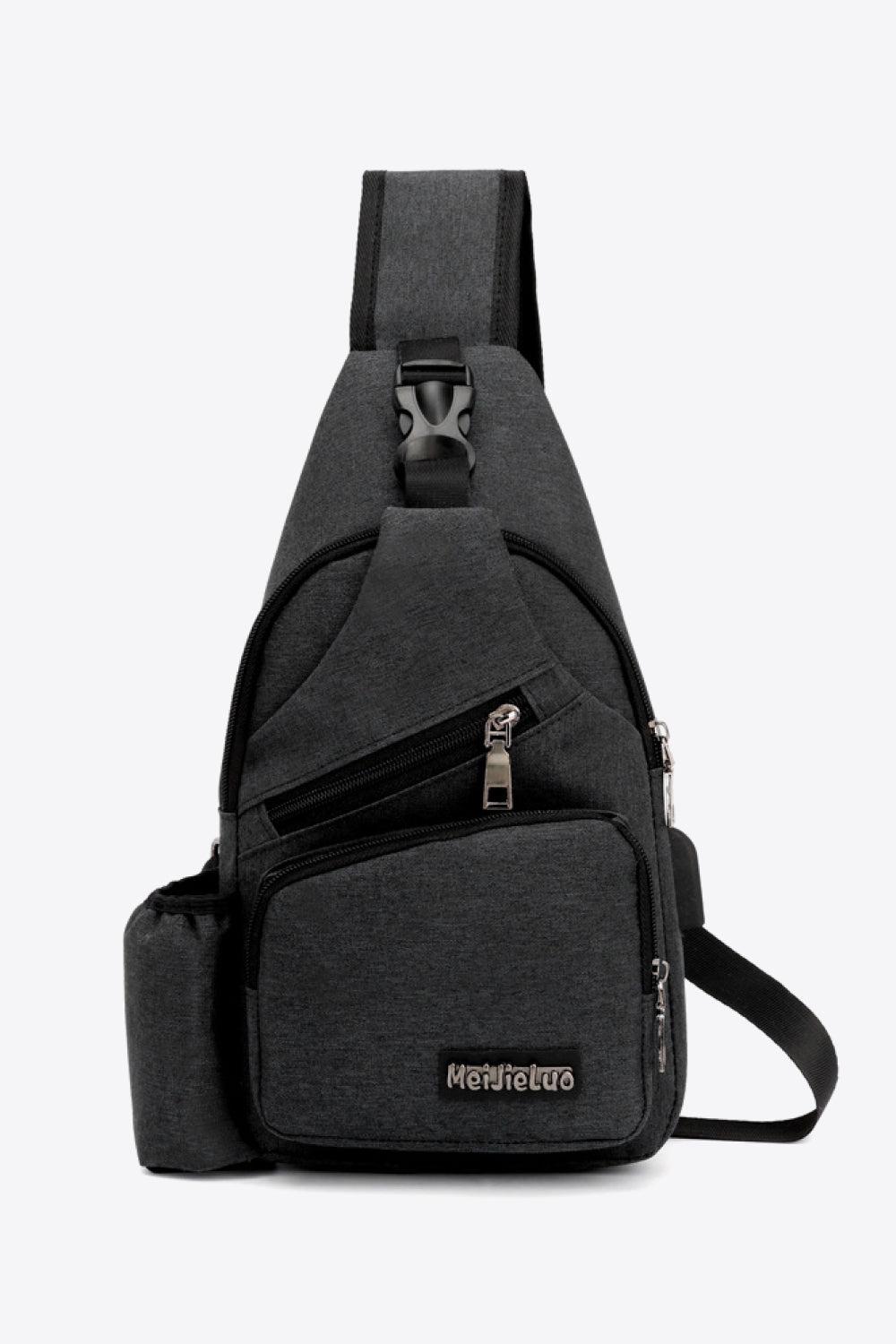 Buckle Oxford Sling Bag