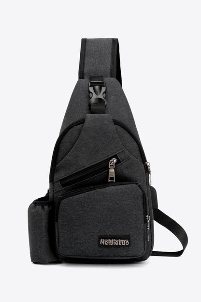 Buckle Oxford Sling Bag