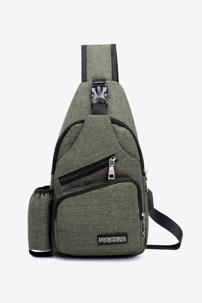 Buckle Oxford Sling Bag