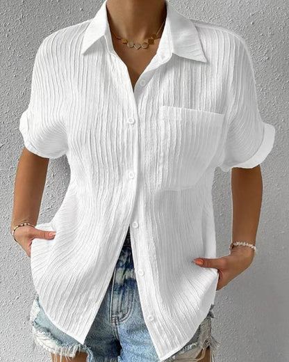 Clidress Pit Strip One Pocket Shirt