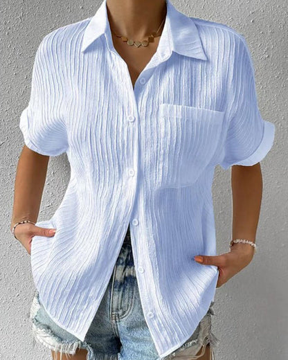 Clidress Pit Strip One Pocket Shirt
