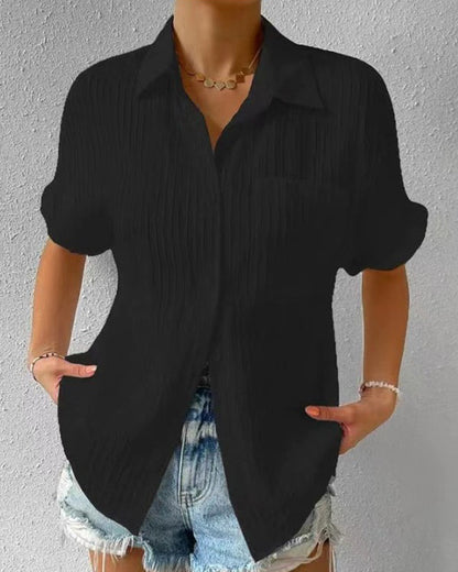 Clidress Pit Strip One Pocket Shirt