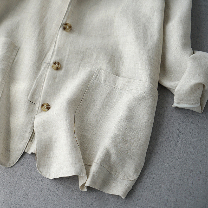 Chloé Montclair Chic Linen Blazer