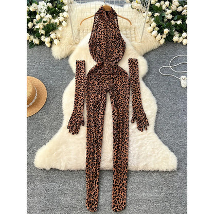 Chloé Montclair Lynx Luxe Jumpsuit