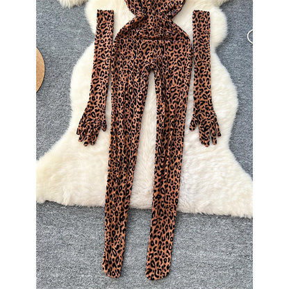 Chloé Montclair Lynx Luxe Jumpsuit