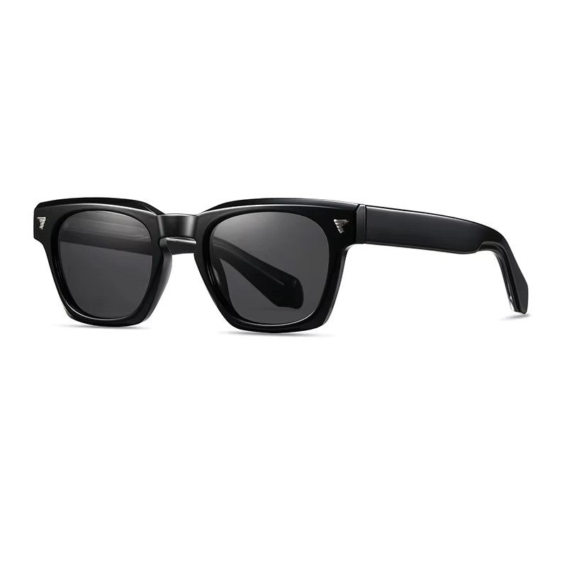 Classic Square Sunglasses with Clear Frame
