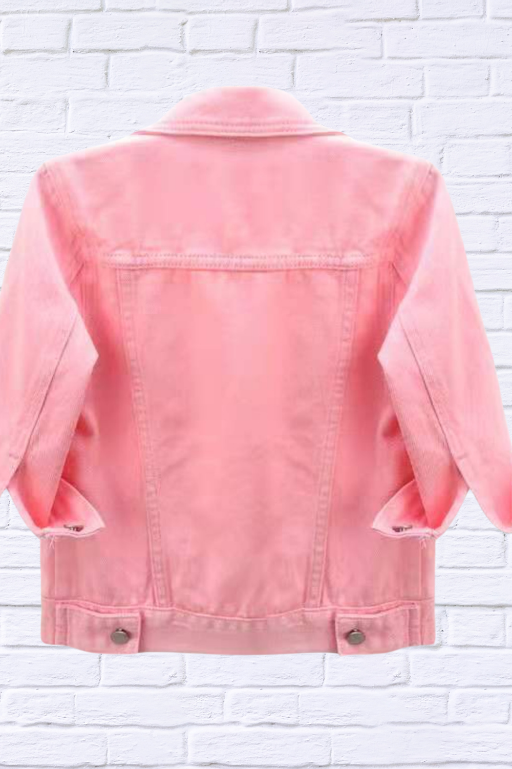 Full Size Cropped Denim Jacket Plus Size