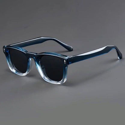 Gradient Lens Full-Rim Square Sunglasses