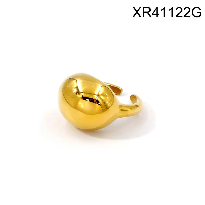 Hypoallergenic Non Tarnish Adjustable Ring