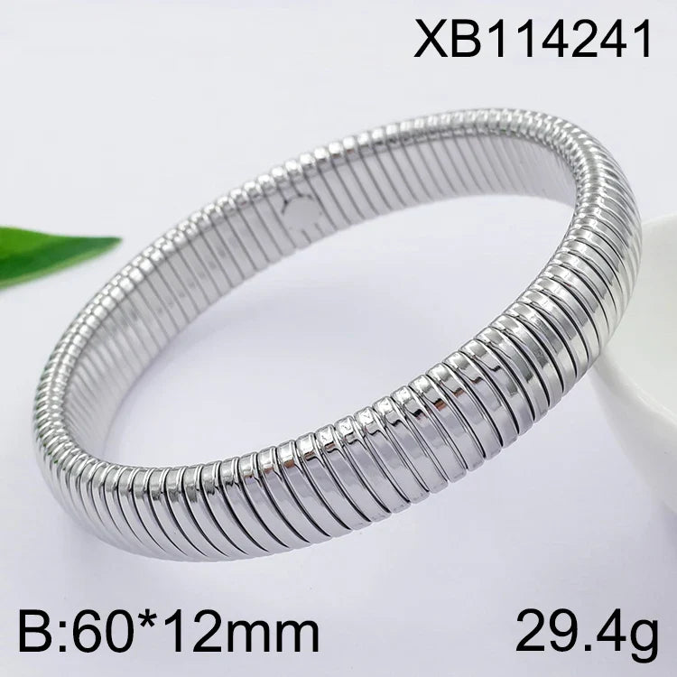 Stretchable 18K Gold Plated Bracelets Jewelry
