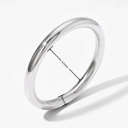 Minimalist Tarnish Free 18K Gold Plated Hypoallergenic Bangle