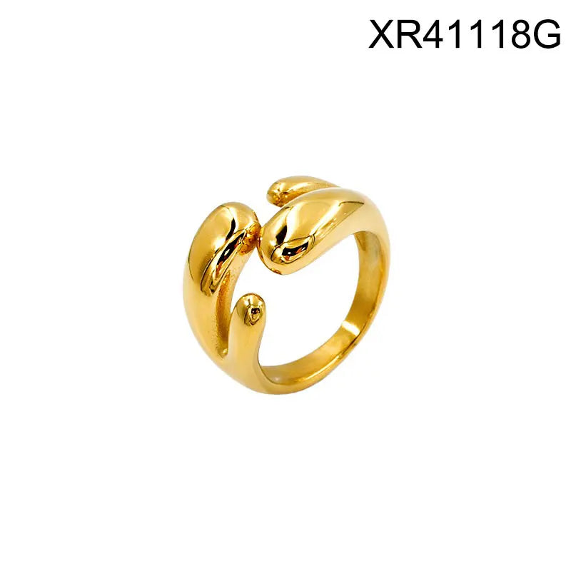 Hypoallergenic Non Tarnish Adjustable Ring