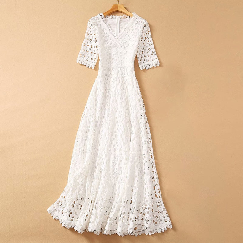 Torrente Lace Maxi Dress