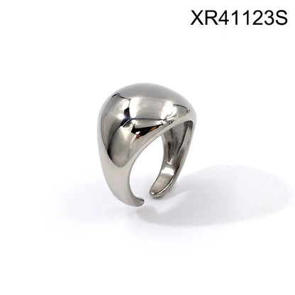 Hypoallergenic Non Tarnish Adjustable Ring