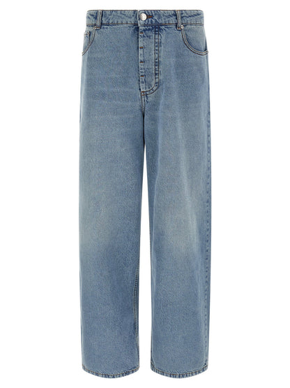 Ami Paris Wide Leg Jeans