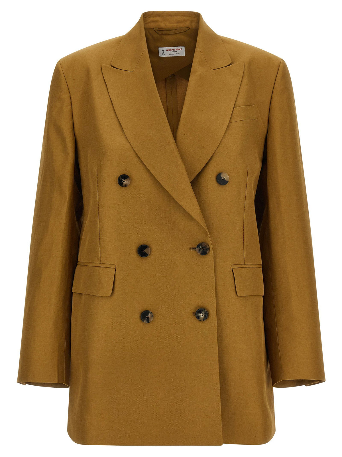 Alberto Biani Linen Viscose Blazer