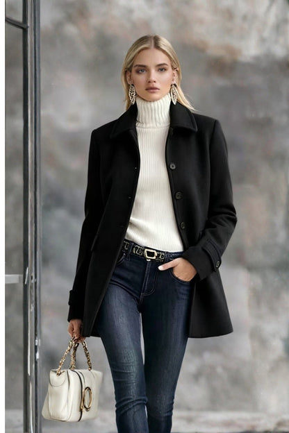 Button Up Longline Coat
