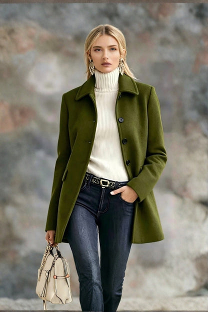 Button Up Longline Coat