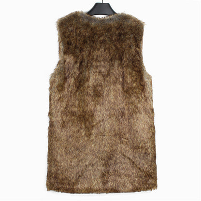 Faux Fur Vest Top