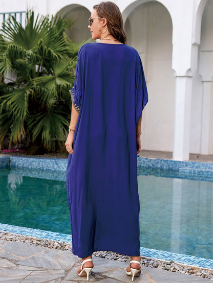 Audrey Gorgeous Blue Kaftan