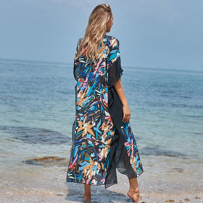 Ally Floral Printed Kaftan