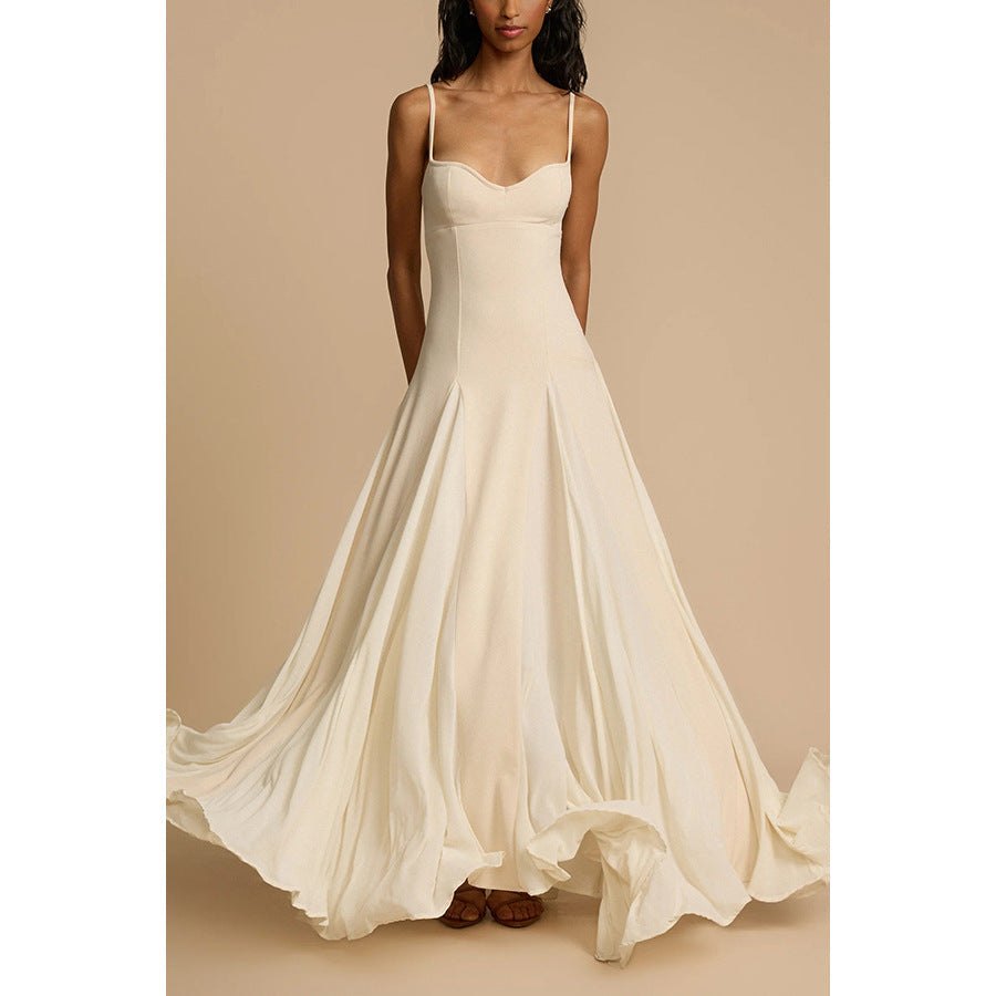 A Line Gown White