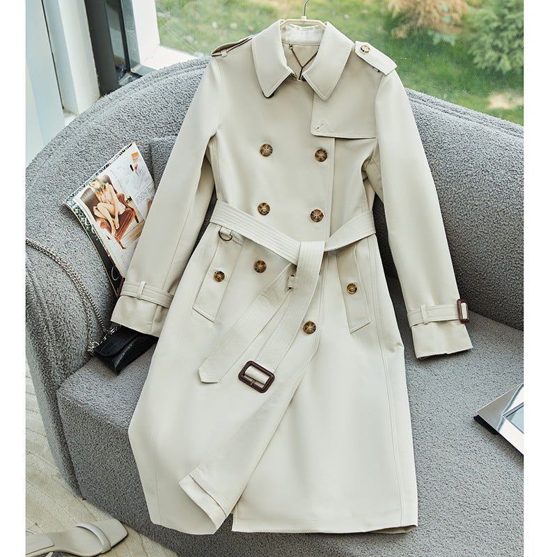 Gabadian Slimming Windbreaker Jacket Beige