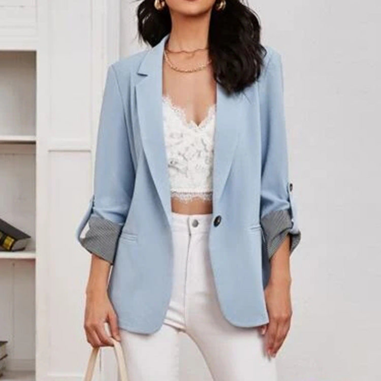 Elegant Versatile Blazer skyblue
