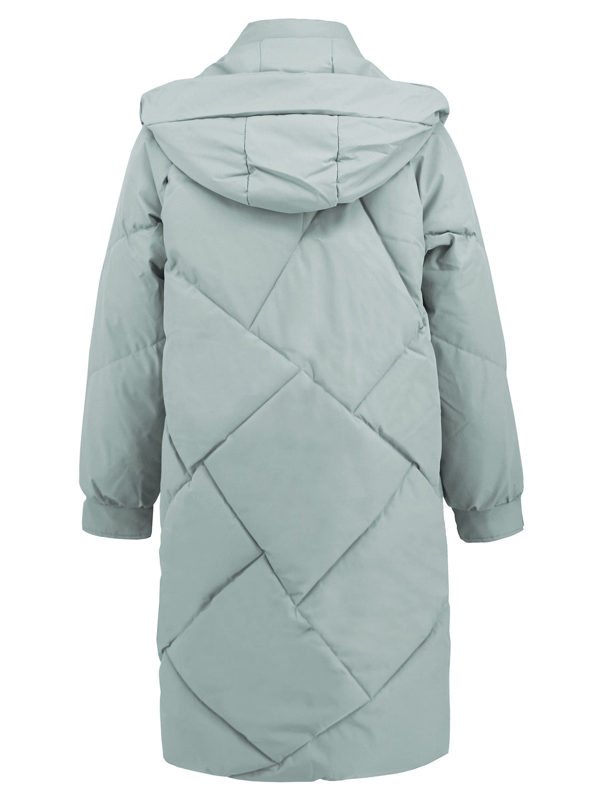 Hooded Slim-Fit Thermal Padded Coat