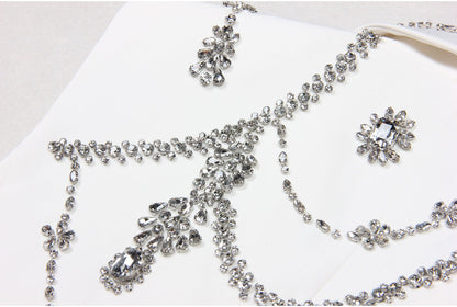 Rhinestone Sleeveless Business Vest