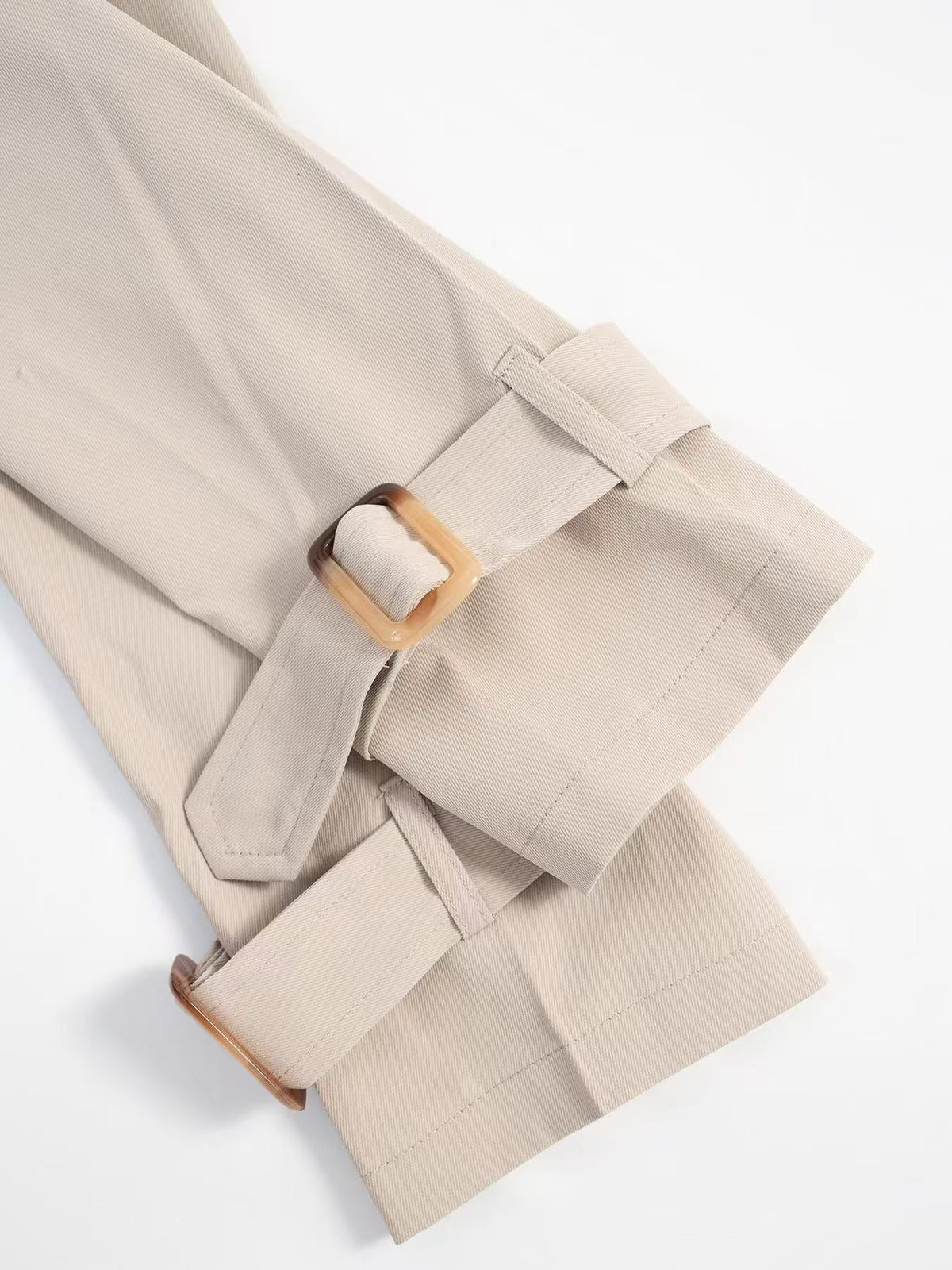 Belt Short Trench Short Jacket