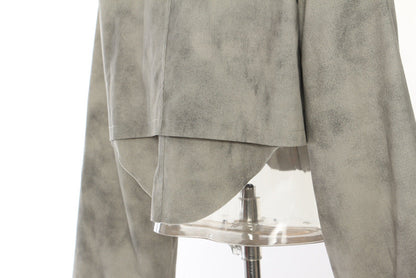 Camouflage Ink Skirt Suit