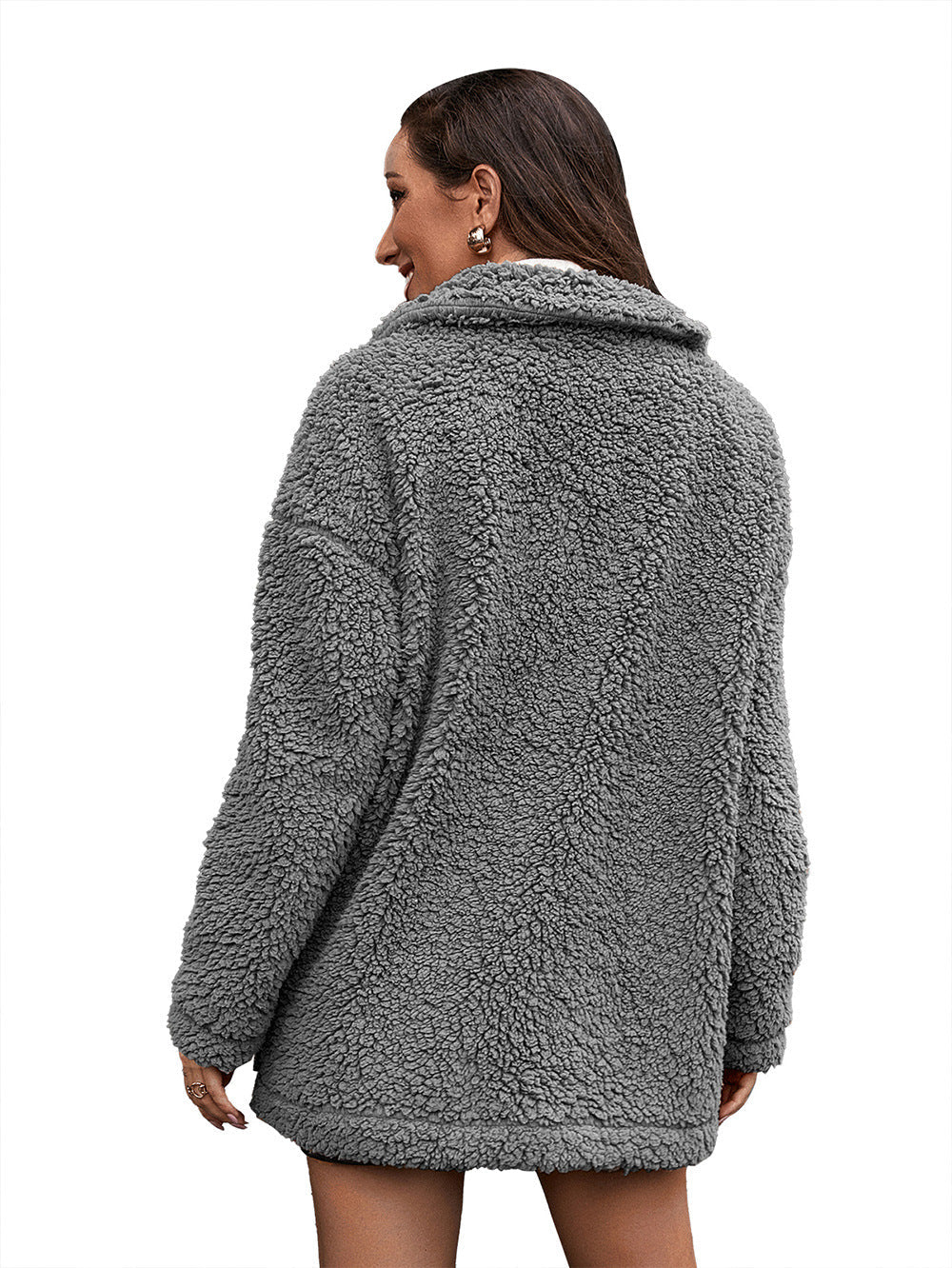 Bubble Velvet Furry Jacket