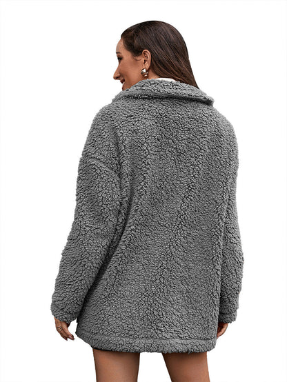 Bubble Velvet Furry Jacket