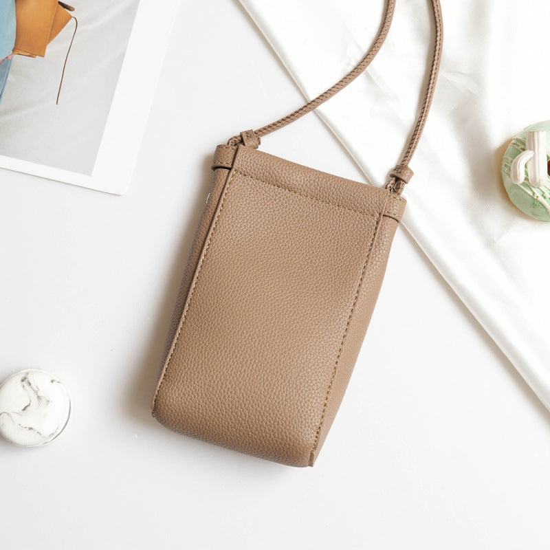 Mini Crossbody Small Bag Cell Phone Convenient One Size Khaki