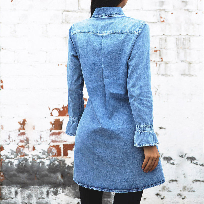 Mika Denim Shirt Dress