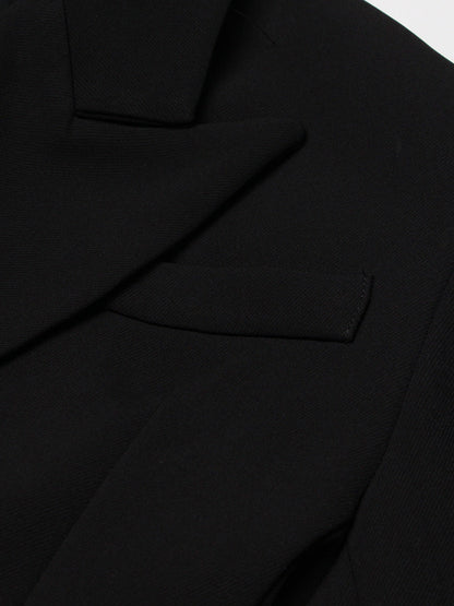 Solid Color Slimming Long Coat