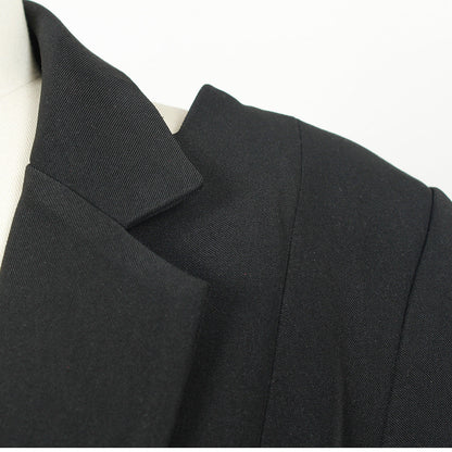 Backless Diamond Chain Blazer